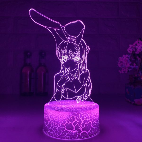 Anime Hologram LED Light - 1 - Kawaii Mix
