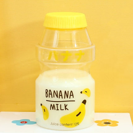 Kawaii Cute Fruity Milk Water Bottle - 12 - Kawaii Mix