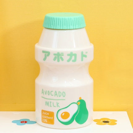 Kawaii Cute Fruity Milk Water Bottle - 3 - Kawaii Mix