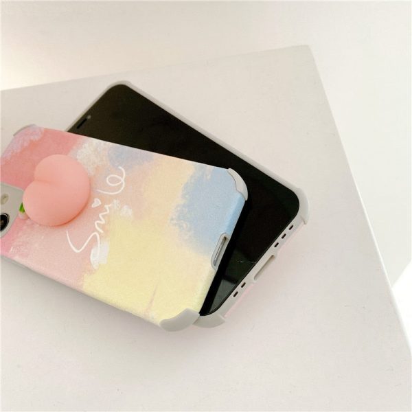 Squishy Peach iPhone Case - 10 - Kawaii Mix
