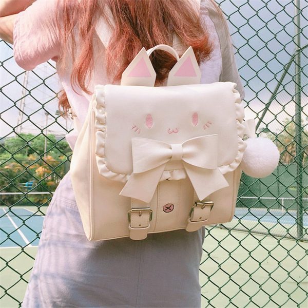 Loli Cute Kitty Backpack - 1 - Kawaii Mix