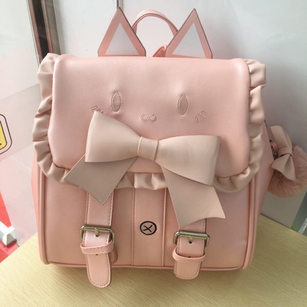 Loli Cute Kitty Backpack - 3 - Kawaii Mix