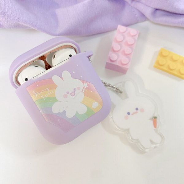 Starry Forest Rainbow Bunny Airpods Case 1/2/PRO - 3 - Kawaii Mix