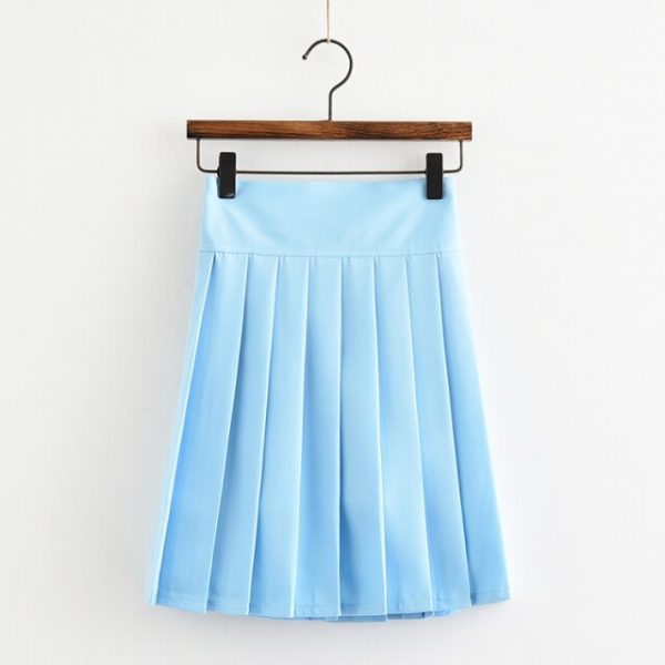 Japanese Harajuku Style Pleated Skirt - 9 - Kawaii Mix