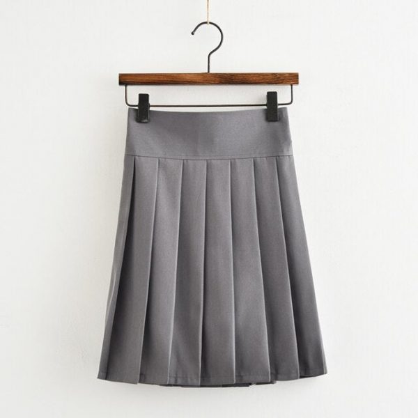 Japanese Harajuku Style Pleated Skirt - 4 - Kawaii Mix