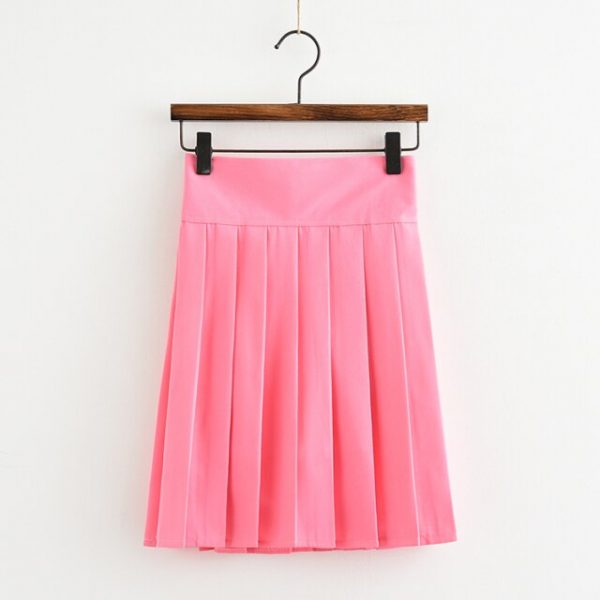 Japanese Harajuku Style Pleated Skirt - 12 - Kawaii Mix