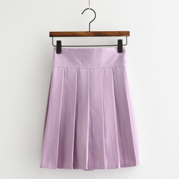 Japanese Harajuku Style Pleated Skirt - 13 - Kawaii Mix
