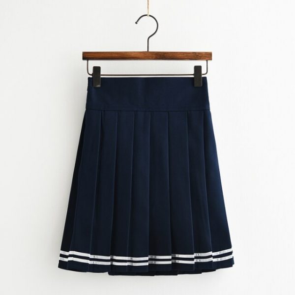 Japanese Harajuku Style Pleated Skirt - 1 - Kawaii Mix