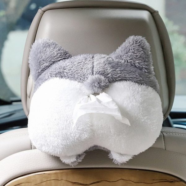 Corgi Butt Car Seat Tissue Box - 6 - Kawaii Mix