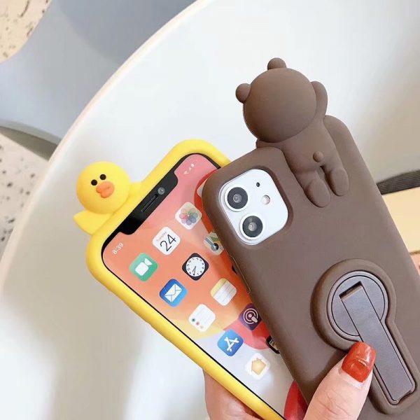 Kawaii Cute Bear iPhone Case - 23 - Kawaii Mix