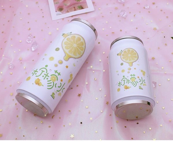 Stainless Steel Japan Juice Fruity Drink Cans - 11 - Kawaii Mix