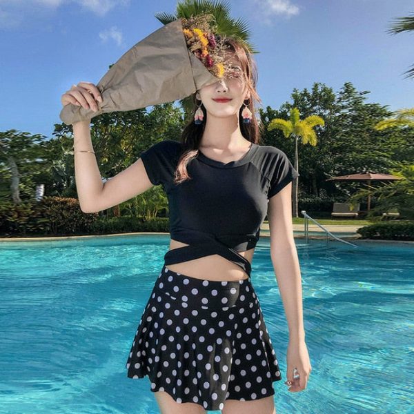 Top n Skirt Split Bikini Swimsuit - 5 - Kawaii Mix