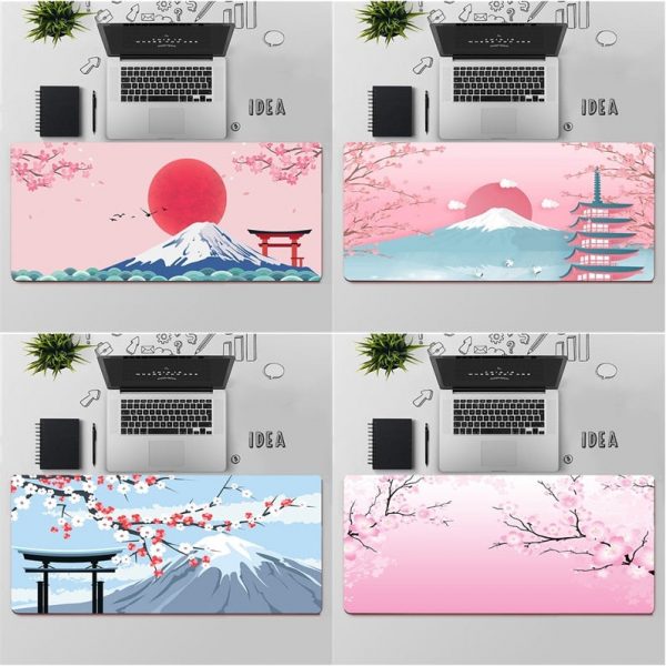 Sakura Mountain Desk Mat - 2 - Kawaii Mix