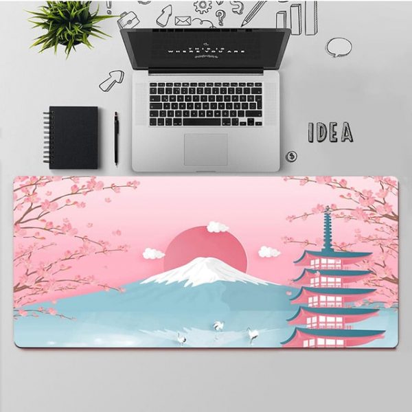 Sakura Mountain Desk Mat - 9 - Kawaii Mix