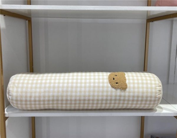 Kawaii Bear Plaid Cuddle Bed Boltser Pillow - 5 - Kawaii Mix