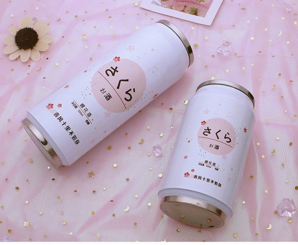 Stainless Steel Japan Juice Fruity Drink Cans - 9 - Kawaii Mix
