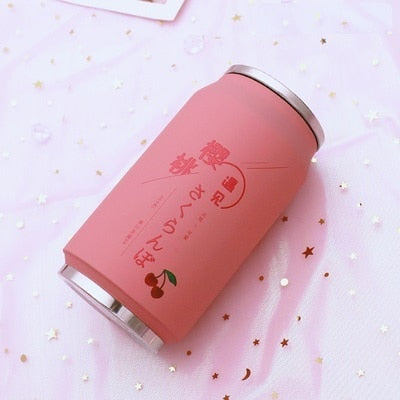 Stainless Steel Japan Juice Fruity Drink Cans - 19 - Kawaii Mix