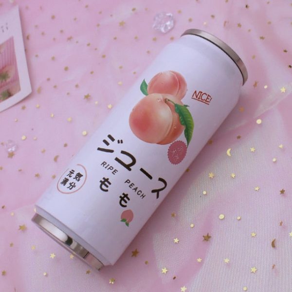 Stainless Steel Japan Juice Fruity Drink Cans - 21 - Kawaii Mix