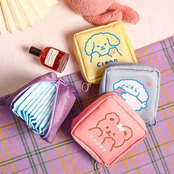 Portable Cute Print Kawaii Sanitary Bag - 3 - Kawaii Mix