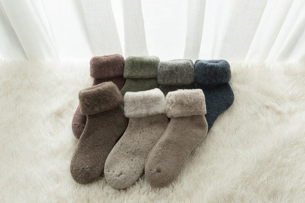 Cozy Winter Thick Aesthetic Socks - 6 - Kawaii Mix