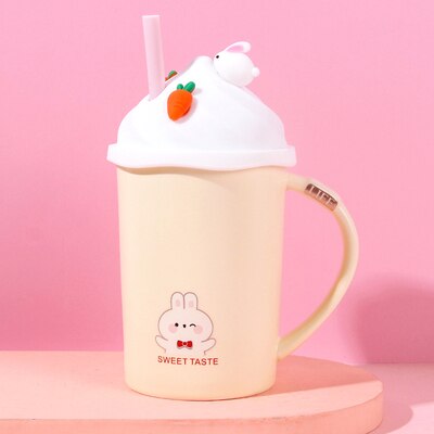 Kawaii Strawberry Ice Cream Mug Coffee Cup - 12 - Kawaii Mix
