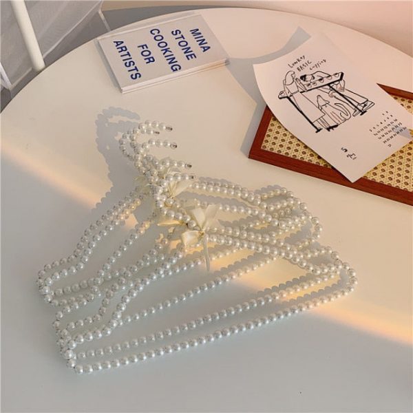 Pearlescent / Clear Plastic Clothes Hanger - 9 - Kawaii Mix