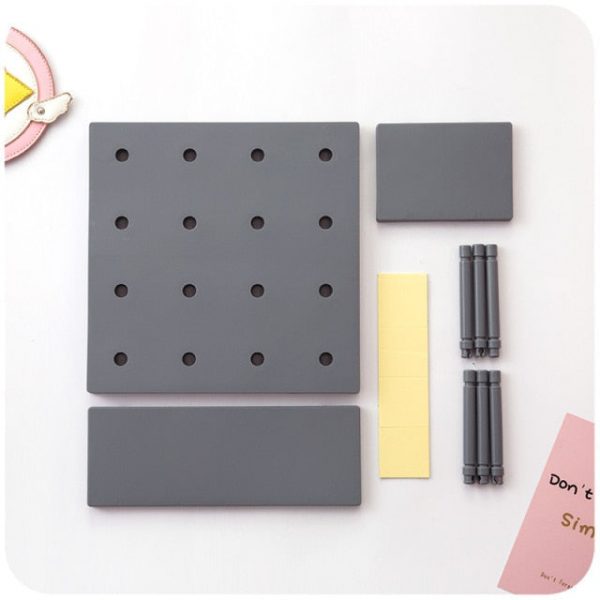 Pastel Pin Wall Rack Shelf Unit Organizer - 6 - Kawaii Mix