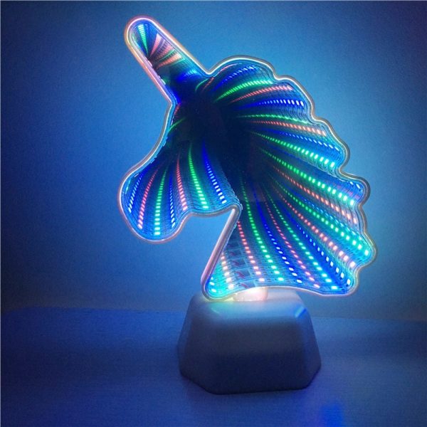 3D LED Night Light Love Heart Lamp - 3 - Kawaii Mix