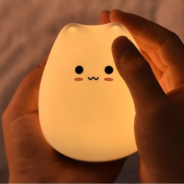 Touch LED Kawaii Cat Night Light Desk Lamp - 2 - Kawaii Mix