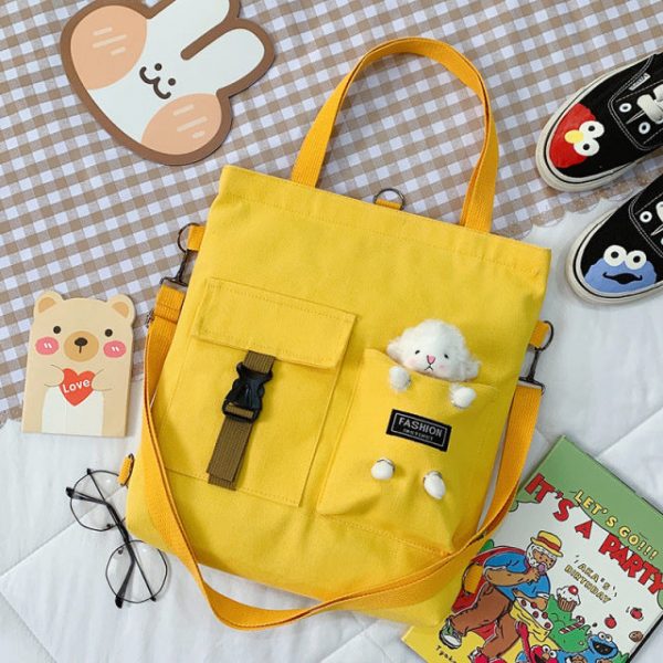 Kawaii Travel Tote Shopping Bag - 33 - Kawaii Mix