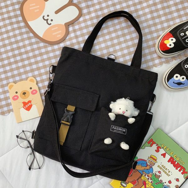 Kawaii Travel Tote Shopping Bag - 32 - Kawaii Mix