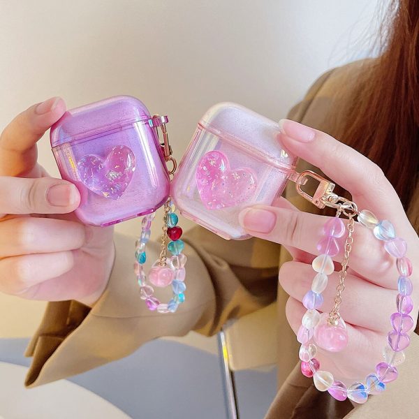 Dreamy Pink Bling AirPods 1 2 Pro 3 Case - 2 - Kawaii Mix