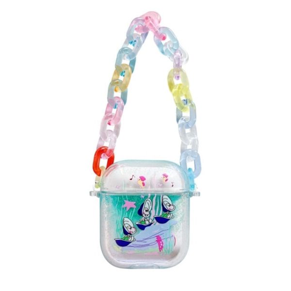 Rainbow Bear Glitter Airpods 1+2 Case - 5 - Kawaii Mix