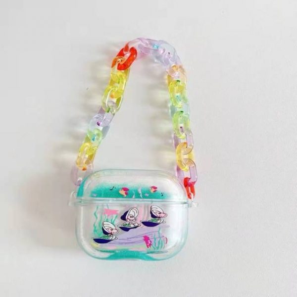 Rainbow Bear Glitter Airpods 1+2 Case - 13 - Kawaii Mix