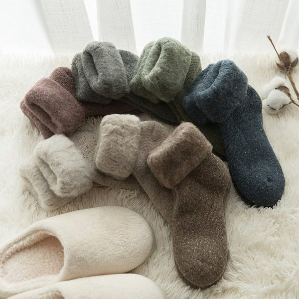 Cozy Winter Thick Aesthetic Socks - 1 - Kawaii Mix