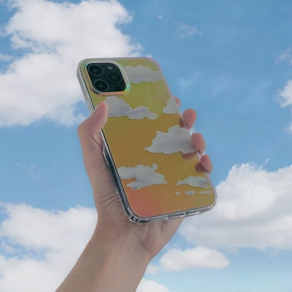 Luxury Aurora Transparent iPhone Case - 10 - Kawaii Mix