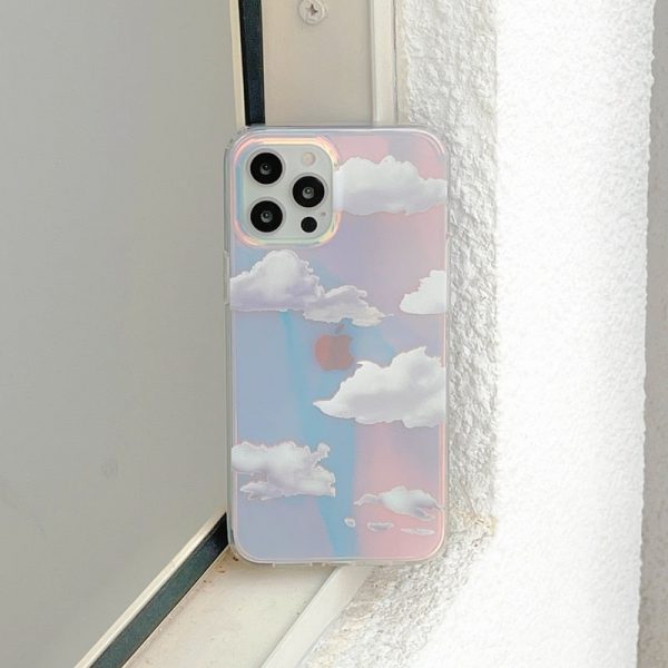 Luxury Aurora Transparent iPhone Case - 6 - Kawaii Mix