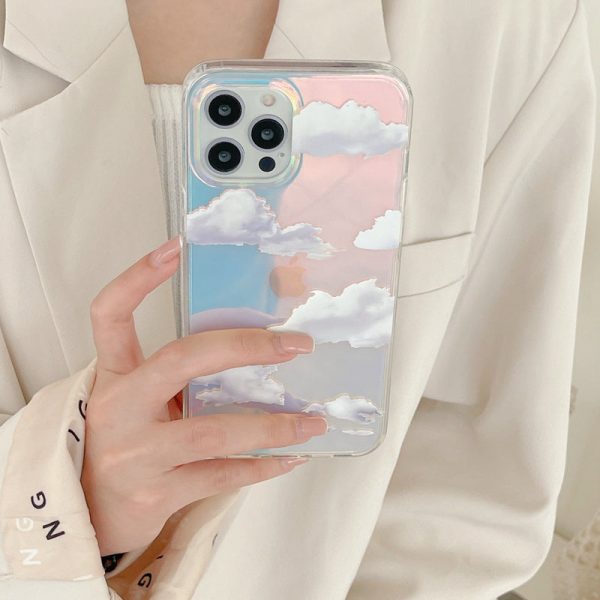 Luxury Aurora Transparent iPhone Case - 4 - Kawaii Mix
