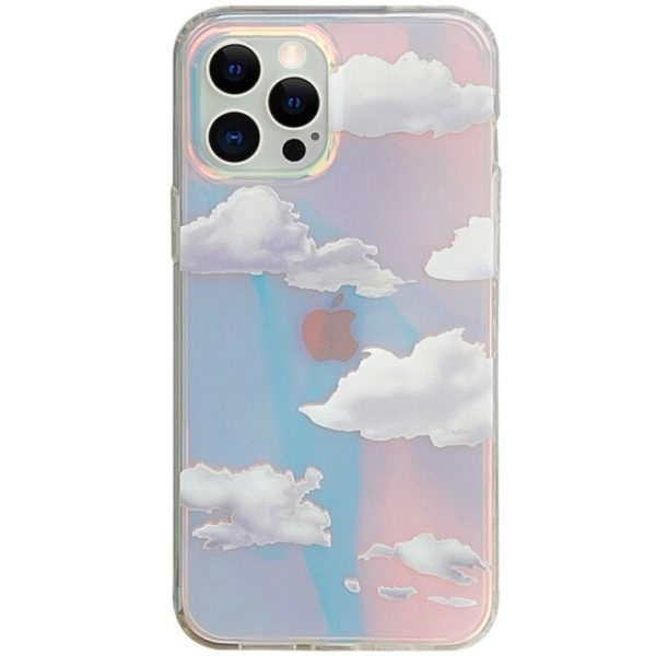 Luxury Aurora Transparent iPhone Case - 8 - Kawaii Mix