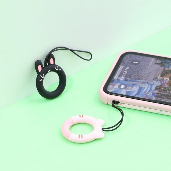 Phone Lanyard Anti Losing Silicone Ring - 6 - Kawaii Mix