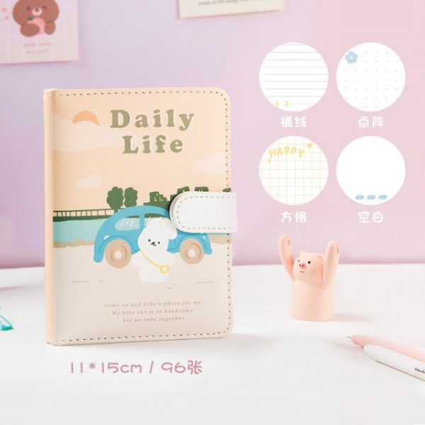 Daily Life Kawaii Diary Journals - 5 - Kawaii Mix