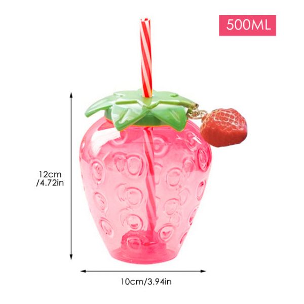 Strawberry Summer Charm Bottle - 2 - Kawaii Mix