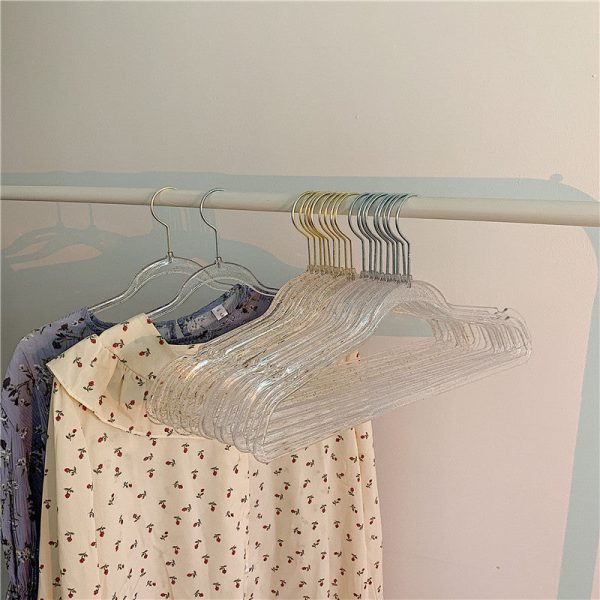 Pearlescent / Clear Plastic Clothes Hanger - 13 - Kawaii Mix