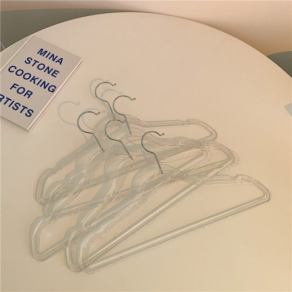 Pearlescent / Clear Plastic Clothes Hanger - 10 - Kawaii Mix