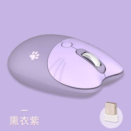 Kawaii Cat Wireless Keyboard & Mouse Set - 12 - Kawaii Mix