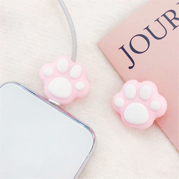 1-3pcs Cute Cat Paws Cable Protector - 15 - Kawaii Mix
