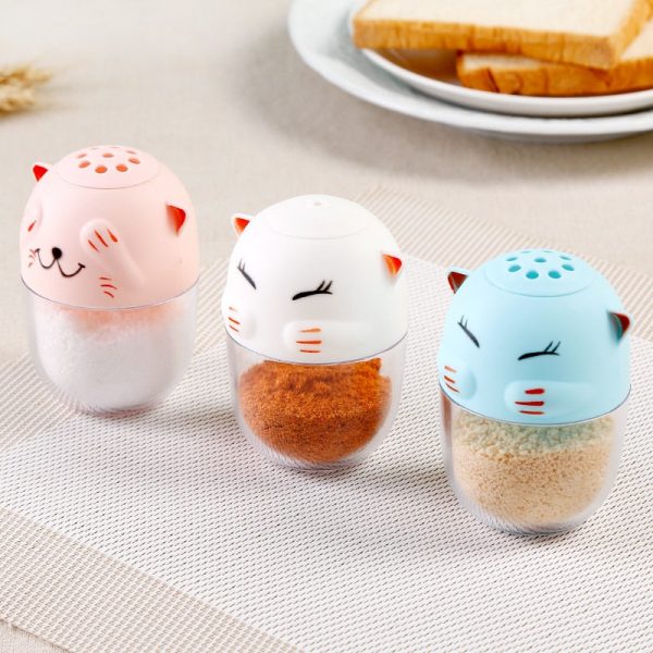 Cute Cat Shape Spice Jar - 1 - Kawaii Mix