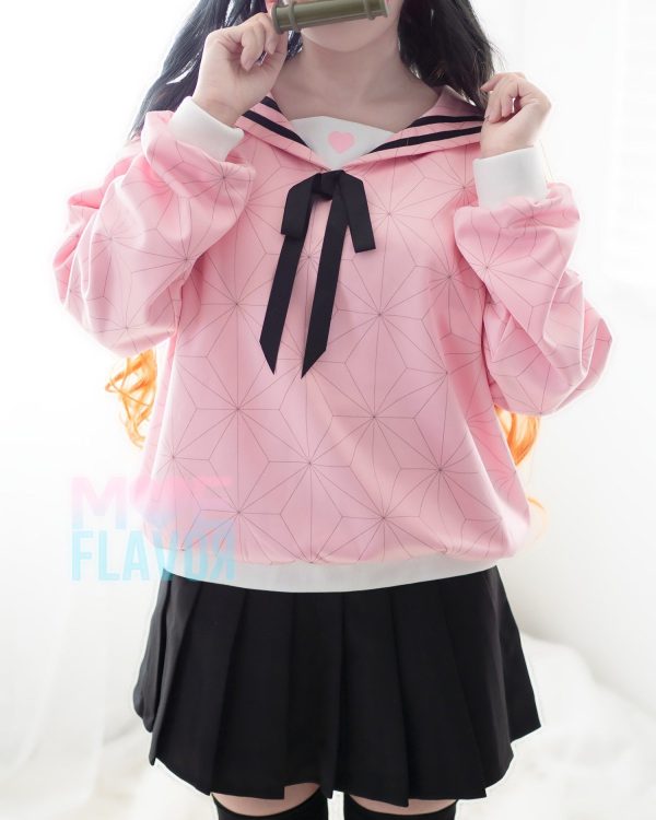 Nezuko School Sailor Sweater MF00673 - 3 - Kawaii Mix