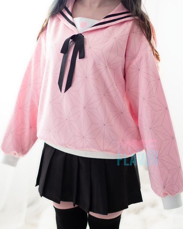 Nezuko School Sailor Sweater MF00673 - 6 - Kawaii Mix