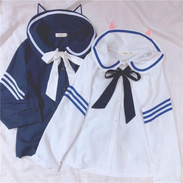 Neko Sailor Blouse SD00951 - 1 - Kawaii Mix